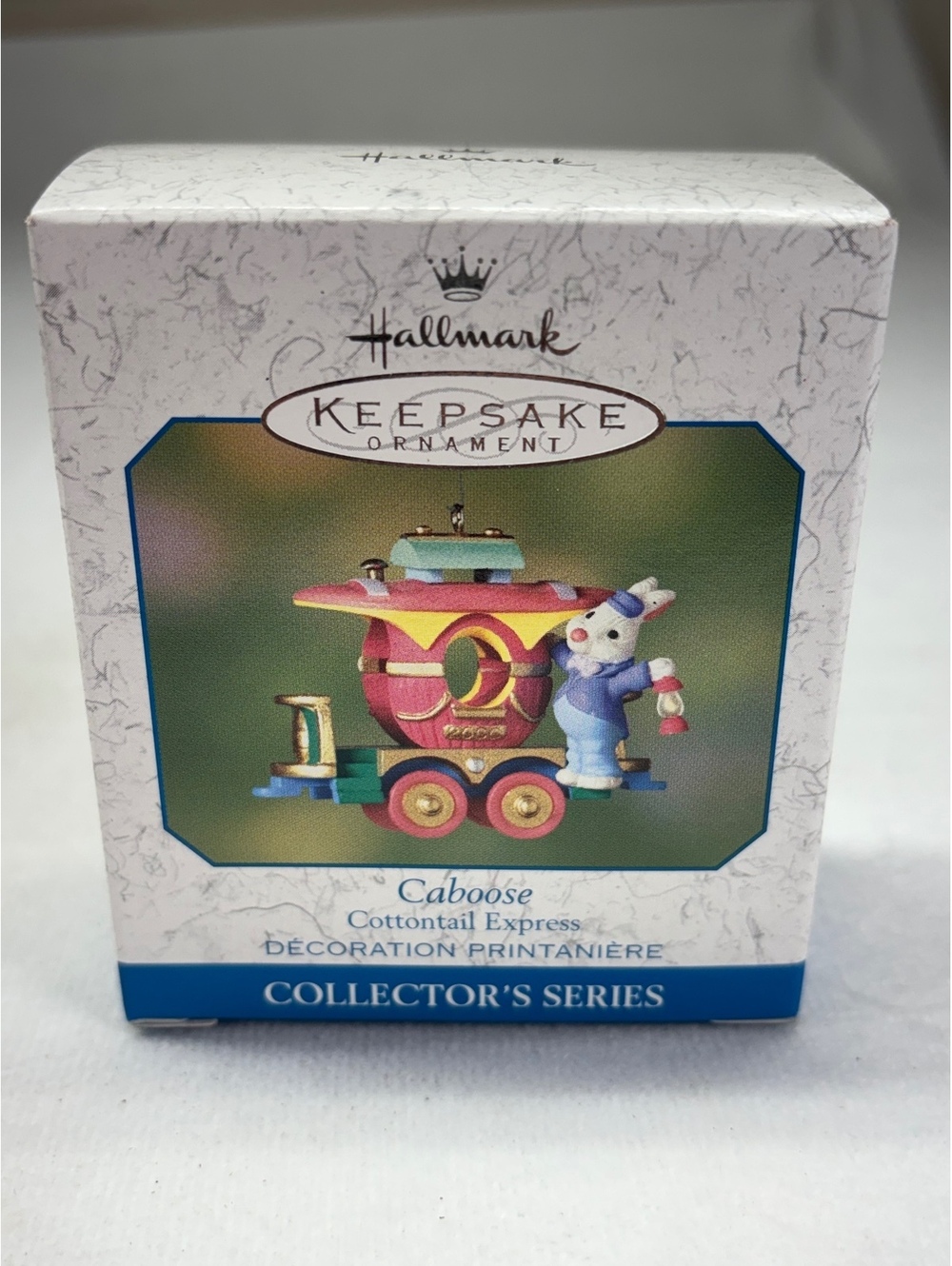 Hallmark Keepsake Ornament Caboose Cottontail Express Collector's Series 2000